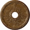 Ekena Millwork Antioch Ceiling Medallion (Canopies up to 3 1/2"), 18"OD x 3 1/2"ID x 1 3/8"P, Smokey Topaz Crackle CM18SESTC - alternate 1